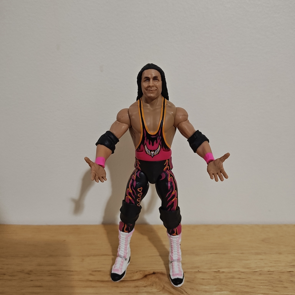 WWE Bret Hitman Hart Elite Collection Survivor Series Figure Mattel WWF Loose